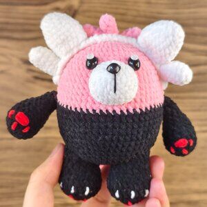 Handmade Amigurumi Crochet Pokemon Bewear Plushie
